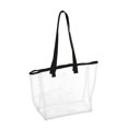 thumbnail image 1 of Logo Chaise 001-65P-BLACK Sac Transparent de Stade, Noir Uni, 1 of 1