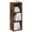 Amber Pine, variant on SONGMY Book Shelf, 3-Cube Bookshelf, Bookcase with Open Shelves, 9.3 x 12 x 31.5, for Living Room, Bedroom, Home Office, White/Green