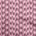 thumbnail image 1 of oneOone Cotton Poplin Twill Rose Pink Fabric Asian Block Print Diy Clothing Quilting Fabric Print Fabric By Yard 56 Inch Wide, 1 of 4