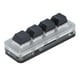 thumbnail image 1 of Mini Teclado, Mini Teclado Programable 4 Teclas Mecánico USB C Interruptor Rojo A Prueba De Polvo Para Juegos, 1 of 7