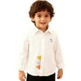 thumbnail image 3 of Afdoent Stylish Boys Shirt With Cartoon Printed Comfortable Daily Wear Casual Long Sleeve Top For Kids And Youth Soft Breathable Fabric For School And Outdoor Activities 6-8 Years, 3 of 8