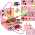 thumbnail image 1 of Juguetes Montessori Busy Board Esjay para niños pequeños de 1 a 4 años, 1 of 6