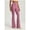 pink, variant on Naked High Waisted Waist Cinching Hip Lifting Fitness Exercise Elastic Bell Bottom Pants Women Casual Outdoor Running Yoga Pants