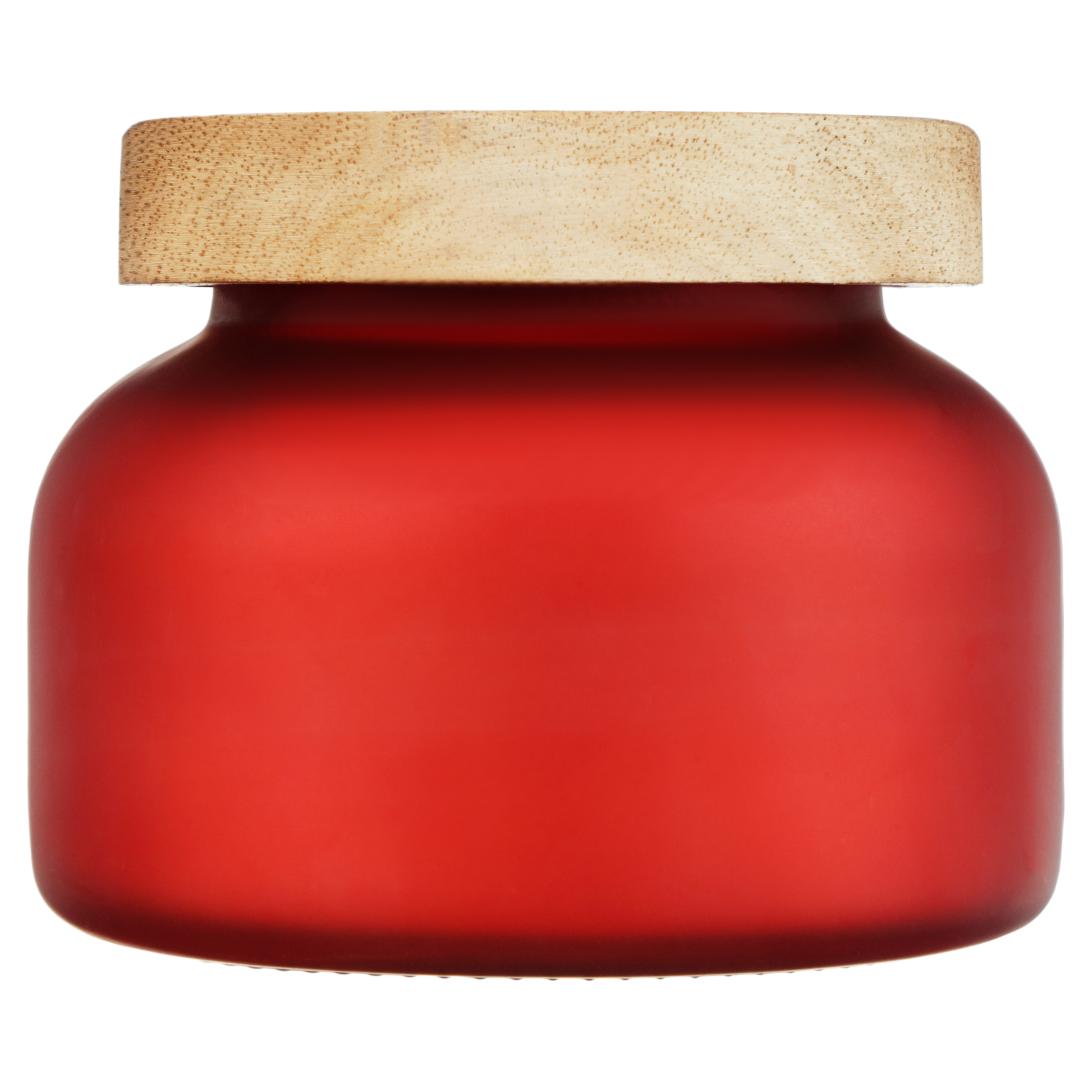 Better Homes & Gardens 18oz Red Lava Citrus Scented 2-Wick Frosted Bell Jar Candle - image 3 of 10