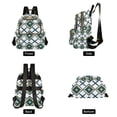 thumbnail image 4 of FORMRS Mini Backpack Purse for Women Quilted Travel Daypack Casual Shoulder Bag, Gold Geometric Pattern, 4 of 7
