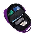 thumbnail image 5 of Lsque Sac à Dos Décontracté Motif Violet pour École, Travail, Voyage – Sangles Réglables, Multiples Compartiments – Design Ergonomique, Compatible avec Ordinateurs Portables et Tablettes - Taille Unique, 5 of 5