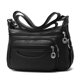 thumbnail image 1 of Bolso de un solo hombro de piel sintética con varios bolsillos, bolso cruzado de gran capacidad para mujer, bolso de un solo hombro de piel suave, tamaño único, 1 of 15