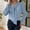 Blue, variant on Elegant Tie Neck Blouse Long Sleeve Tunic Top With Bow Detail For Modern Casual And Daily Wear Soft Comfortable Style Comfortable Long/Short Sleeve Tee Shirts for Men Beach Tops Casual Shirt