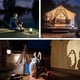 thumbnail image 3 of lampara portatil led recargable par usb (naranja), lampara de camping 3000 mah, proyector led portatil, super potente, 6 modos de clairage de campin, 3 of 5