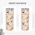 thumbnail image 4 of PAYOHTO Cute Doodle Wild Animal Kids Pattern 20 Oz Stainless Steel Mug Tumblers Cup for Men Women Insulated Slim Thin Travel Tumbler, 4 of 7