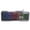 black rainbow light-keyboard, variant on DS600 Metal Backlight Corded Keyboard With Mechanical Feel And 104 Keys Keypad Option For Gamers
