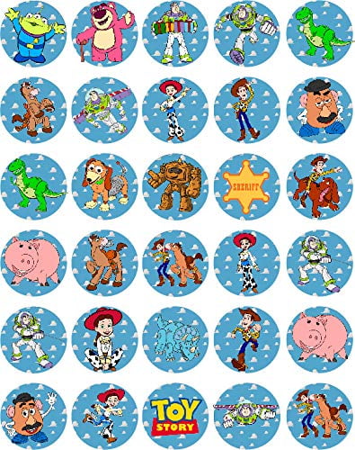 Free Toy Story Cupcake Toppers Printable