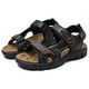 thumbnail image 4 of Sandalias para caminar de cuero genuino Sandalias de playa con soporte para el arco Sandalias deportivas para hombres, 4 of 9