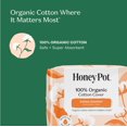 thumbnail image 3 of Almohadillas sanitarias The Honey Pot Company Non-Herbal Super 64 unidades, 3 of 9