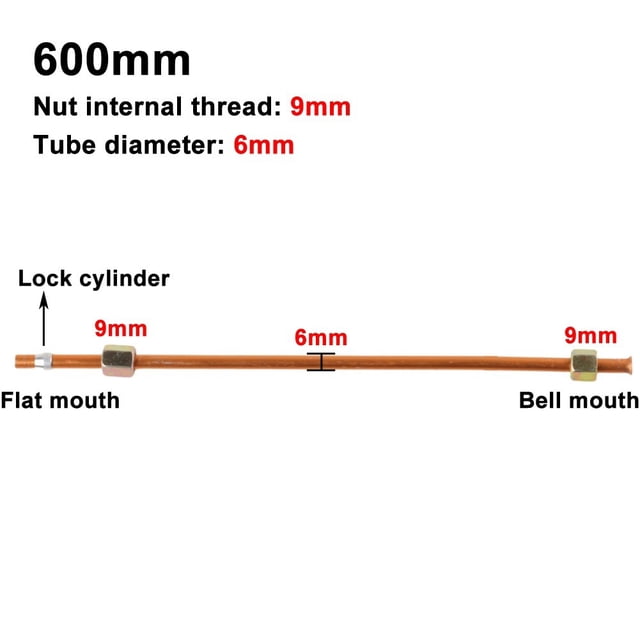 Household Air Compressor Part 9mm Thread Exhaust Tube Long-Lasting Performance Smooth Operation Sturdy Aluminum Material 600mm