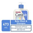 thumbnail image 4 of CeraVe Baby Wash & Shampoo, Tear-Free Baby Body Wash with Ceramides and Vitamin E, 473mL, 4 of 7