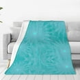 thumbnail image 2 of Turquoise Blue Teal Green Cyan-Blanket Super Soft Throw Blanket for Couch Bed Sofa Cozy Flannel Fuzzy Blanket Plush Throw Blankets for Women Men Gifts Travel Blanket for All Seasons, 60"x50", 2 of 7