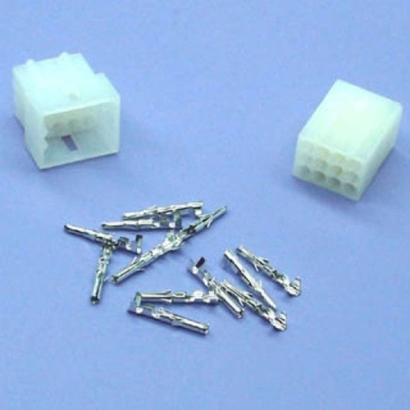 61-412 - MOLEX KIT 12POS 3X4 1SET .062IN PLUG AND RECEPTACLE W/PINS 5A@25V