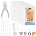 thumbnail image 1 of Kit de láminas de plástico retráctiles CRTWDMAN 161 piezas con accesorios, 1 of 7