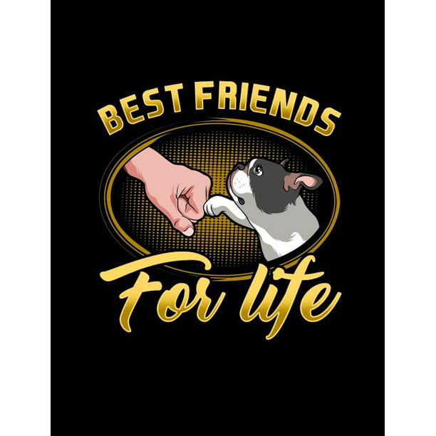 Best Friends For Life: Funny Quotes and Pun Themed College Ruled  Composition Notebook (Paperback) 