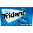 thumbnail image 4 of Trident Sugar Free Gum With Xylitol 14 Sticks - Original Flavor [ 6 Pack ], 4 of 4
