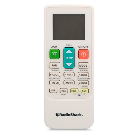 Control universal RadioShack para aire acondicionado