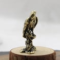 thumbnail image 4 of Handmade Eagle Figurine Easy to Clean Copper Antique Handmade Eagle Statue for Desktop, 4 of 8