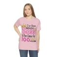 thumbnail image 6 of 100th Day Bringing Sass to the Class Funny Cute 100 Days Tshirt S-3XL, 6 of 10