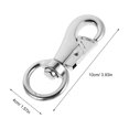 HONMEET Heavy Duty Swivel Rigging Hook, 360° Rotating Zinc Alloy ...