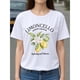 thumbnail image 1 of Camiseta con estampado gráfico, Top casual de manga corta y cuello redondo, Ropa de mujer, 1 of 6