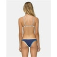 thumbnail image 2 of Tavik Womens Jayden Moderate Coverage Bikini Swim Bottom, Blue, Small, 2 of 2