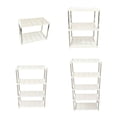 thumbnail image 4 of Storage Rack Floor Standing Shelf, Multi-Tier Organizer for Kitchen Pantry Bathroom Office, Space Saving Shelving Unit with Sturdy Construction for Home Organization, 4 of 8