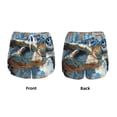 thumbnail image 3 of Daiia Abstract Sea Turtle Pattern Women's 2 in 1 Running Shorts - Lightweight Athletic Workout Gym Yoga Shorts Liner with Phone Pockets-XX-Large, 3 of 7
