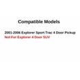 thumbnail image 3 of Passenger Right Side Rear Vent Window Vent Glass Compatible with Ford Explorer Sport Trac 2001-2006 4 Door Pickup Models, 3 of 4