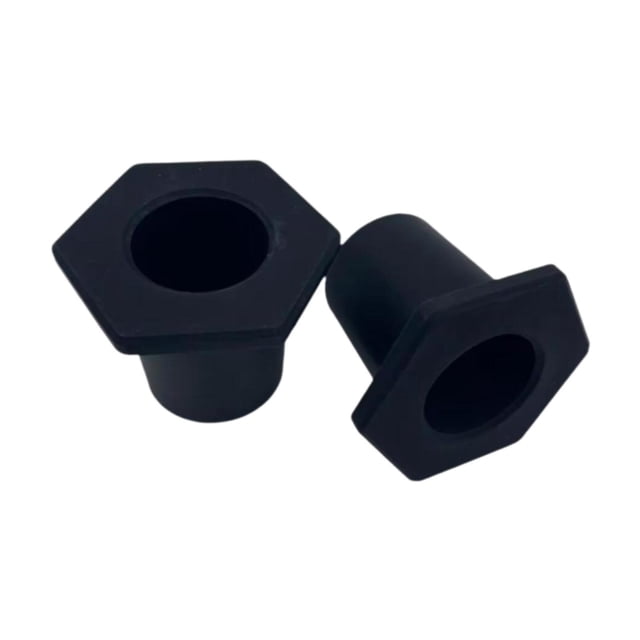 GROWTH TANK 2 Pcs Cône de Parasol de Patio Réduit les Dents Causées par le Friction Silicone Table de Parasol Noir