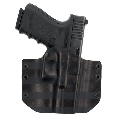 Black USA OWB Holster (Right-Hand, Walther PD380)