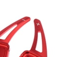 thumbnail image 4 of Pair Red Steering Wheel Shift Paddle Shifter for Audi  Aluminum Alloy, 4 of 6