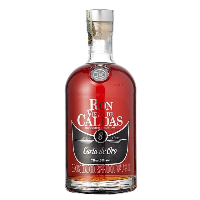 Pack de 6 Ron Viejo De Caldas Añejo 8 Años 750 ml