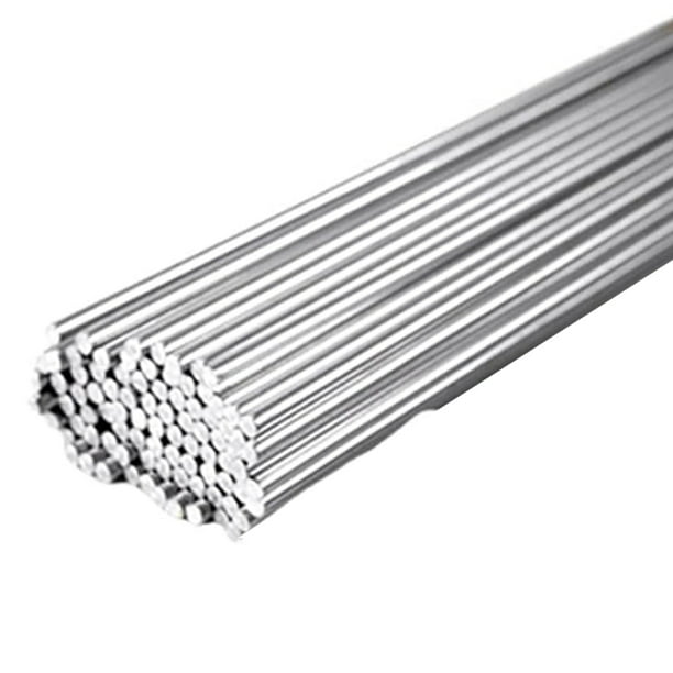55 Varillas de Soldadura de Aluminio de 13" para Baja Temperatura, Fáciles de Fundir, para Aleaciones de Aluminio de 0,08" (2 Mm)