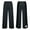 Black, variant on Rswnyirn Mens Liturgical Worship Dance Pants Solid Color Lyrical Dance Elastic Waistband Trousers White 3XL