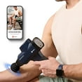 thumbnail image 4 of Lifepro Sonic Percussion Massage Gun - Deep Tissue Handheld Massager for Muscle Pain Relief with 8 Heads & Carrying Case - Quiet & Rechargeable - Blue, 4 of 8
