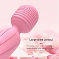 thumbnail image 2 of Rulwuck portable wand massager, a personal massager for women's entire body, suitable for bodybuilders, sports recovery, muscle soreness, and upper back pain,pink,19*3.85, 2 of 5