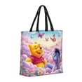 thumbnail image 2 of Winnie The Pooh Tote Bag Large for Women Girl Large Capacity Shopping Bags Shoulder Cord Purse with Inner Pocket, 2 of 7