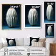 thumbnail image 4 of Designart "Pale Cactus Solitude I" Cactus Canvas Prints, 4 of 7
