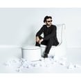 thumbnail image 2 of Sitting Point Swing Modo Tap White Beanbag Chair, 2 of 4