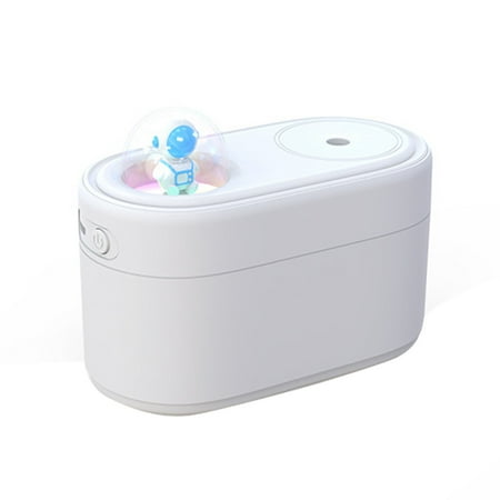 

LMEEOR Home Appliances Portable Small Cool Mist Humidifiers 350ml USB Desktop Humidifier for Plants Office Car Baby Room with Night Quiet Mini Humidifier