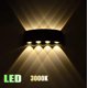 thumbnail image 3 of Aplique LED moderno para interior/exterior IP65 a prueba de agua 8W, punto bajo, aluminio JAMW Sencillez, 3 of 5