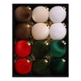 thumbnail image 2 of Hanging Ball Ornaments for Christmas Tree, Plastic Holiday Decorations Set, 2 of 7