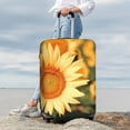 thumbnail image 7 of Fuzoiu Golden Sunflower In Field Print Suitcase Cover,Washable Luggage Covers for Suitcase,Elastic Luggage Protector Cover,Scratch Resistant Travel Suitcase Covers-Small, 7 of 7