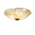thumbnail image 3 of Meyda Tiffany 205072 Atelier 16" Wide Led Semi-Flush Bowl Ceiling Fixture - MultiColor, 3 of 5